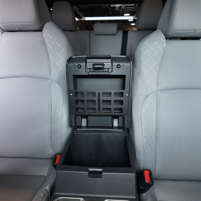 Interior Center Console Molle Panel For 24 Toyota Tacoma Cali Raised LED
