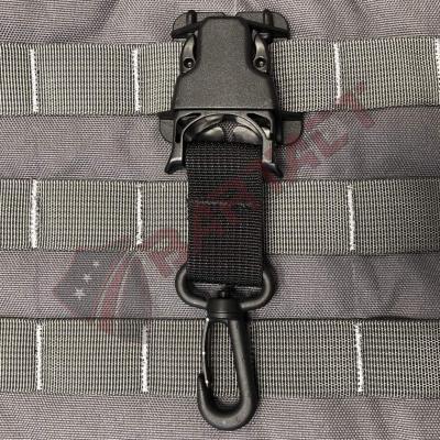 PALS/MOLLE Acetal Swivel Hook Every Which Way Quick Side Release Buckle Kit (Pair of 2) Bartact