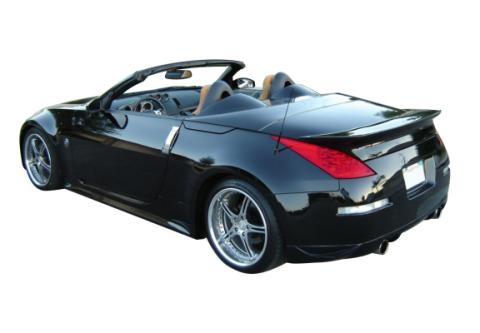 350Z Z33 Convertible Rear Wing Type 1 Unpainted For 04-09 Nissan 350Z Z33 Stillen