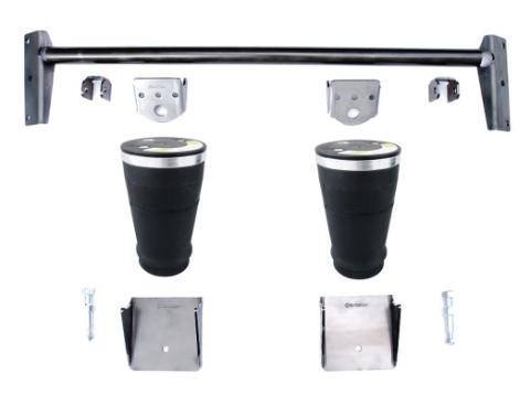 Rear Coolride Mounting Kit For 4 Link Universal Fitment 3000 Lb Cross Member Weld-On Upper And Lower Air Spring Brackets 5 Inch Diameter Tapered Sleeve Air Springs And Upper And Lower Shock Mounts Shocks Sold Separately Ridetech