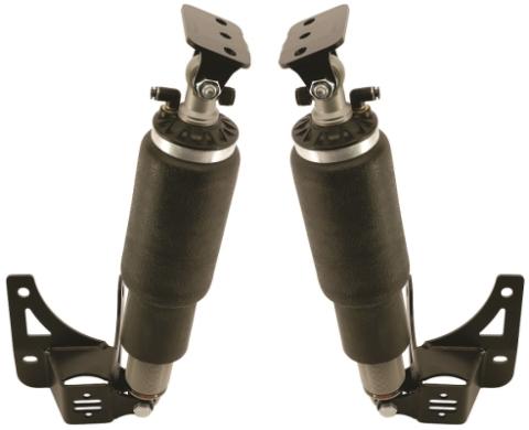 Rear HQ Shockwaves For 1964-1972 Chevelle Cutlass For Use W/ Moser/Gearfx 9 Inch Housing Pair Of Rebound Adjustable Shock waves W/ 1/4 Inch Airline Fittings And Mounting Brackets Ridetech