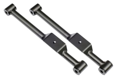 Rear Lower Strongarms For 1965-1970 Impala For Use W/ Coolride Air Springs Pair Of Tubular Lower Trailing Arms W/ Polyurethane Bushings Sleeves And Hardware Powder Coated Satin Black Ridetech