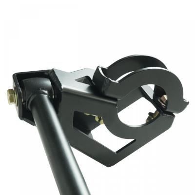 Bolt-On 4-Link For 2007-2018 Silverado / Sierra 1500 2Wd/4Wd 2019 Legacy and Limited R-Joints Bars Mounting Brackets Panhard Bar And C-Notches Powder Coated Black For Use W/ Shockwaves Or Coil-Overs Sold Separately Ridetech