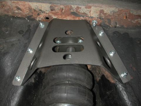 Front Shock Tower Brace For 1964-1966 Mustang Pair Of Braces For Direct Replacement Of Stock UnitPowder Coated Satin Black Ridetech