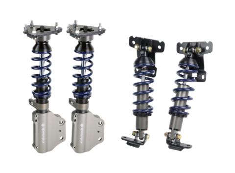 HQ Coil-Over System For 2015-2024 Mustang Front And Rear HQ Series Coil-Overs Caster/Camber Plates Mounting Brackets And Hardware Ridetech