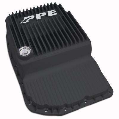 2007-2020 GM w/ 6L80 Heavy-Duty Cast Aluminum Transmission Pan Black