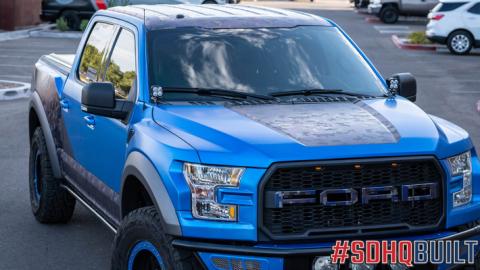 15-20 F150 A Pillar Mounts SDHQ Offroad