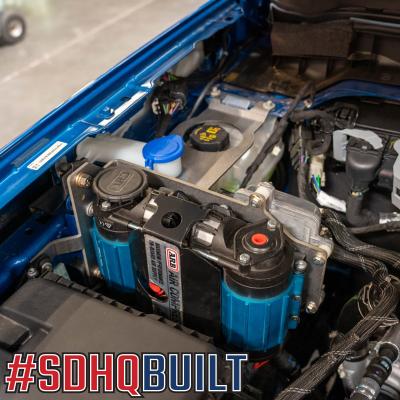 21-Present Bronco Under Hood Air Compressor Mount SDHQ Offroad