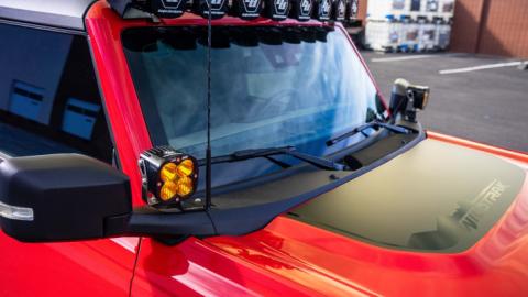 21-Present Bronco A Pillar Light Mounts SDHQ Offroad