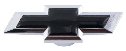 Extra Large Air Cleaner Center Nut Chevy Bowtie Style Chrome Finish Black Bowtie Proform
