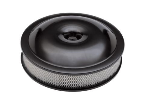 Engine Air Cleaner Kit Super-Light Series 14 Inch Alunimum Black No Logo Chevrolet Performance Parts