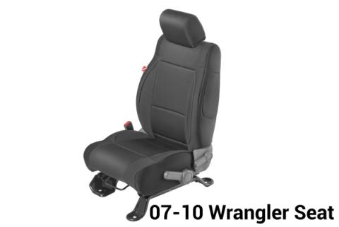 Wrangler JK Unlimited Seat Cover for 11-12 Jeep JK Unlimited Black Neoprene Pair Diver Down