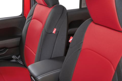 Jeep Wrangler Neoprene Seat Covers for 18-20 Jeep Wrangler JL 2-Door Black Diver Down