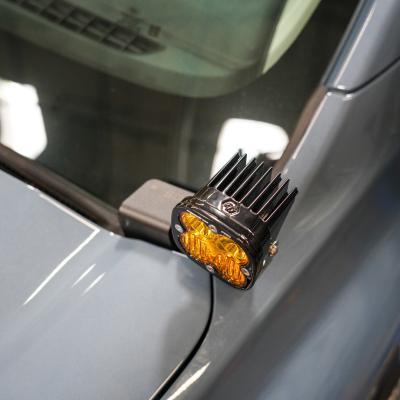 24-Present Ford Ranger A Pillar Light Mounts SDHQ Offroad