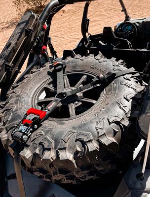 1.5 Inch 3-Point Spare Tire Tie-Down with Swivel Hooks SpeedStrap