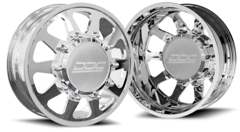 Dually Wheels The Ten Forged 20x8.25 8x170 Polished 99-04 Ford F-350 DDC Wheels