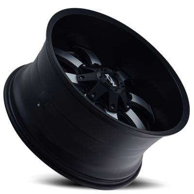 Cast Aluminum Wheels 189 SB 20x9 Machined Face Satin Black 5 On 139.7/5 On 150 Bolt Pattern 0 Offset ION Wheels