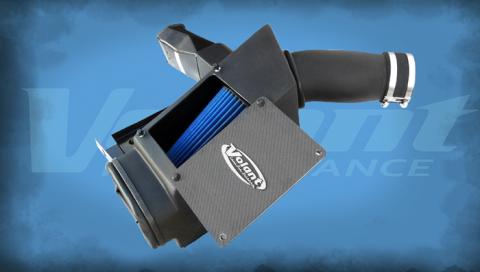 Closed Box Air Intake w/Primo Filter 99-03 Excursion/F-250/F-350/F-450/F-550 Super Duty Red Filter Volant