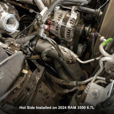 Intercooler Charge Pipe Kit - Ram 6.7L Cummins 2019-2025 - Brushed Pacific Performance Engineering