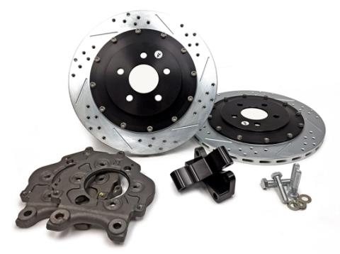Brake Rotor 14 Inch Rear 13-14 Mustang GT500 EradiSpeed+1 Rotor Upgrade BAER Brakes