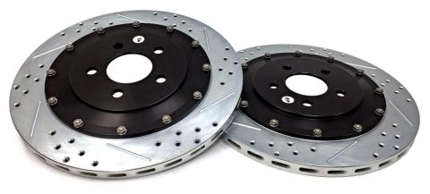 Brake Rotor 14 Inch Rear 13-14 Mustang GT500 EradiSpeed+1 Rotor Upgrade BAER Brakes