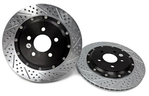 Brake Rotor 13 Inch 15-16 Rear Mustang EradiSpeed+ Rotor Upgrade BAER Brakes