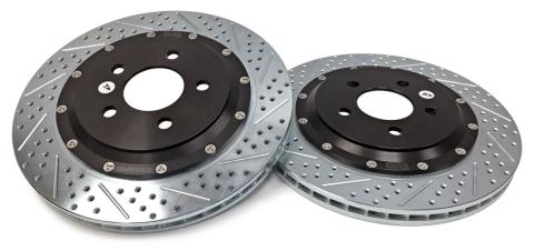 Brake Rotor 13 Inch 15-16 Rear Mustang EradiSpeed+ Rotor Upgrade BAER Brakes