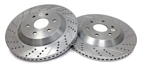 Brake Rotor 15 Inch Front EradiSpeed1 Rotor Upgrade 15-15 1/2 Ton GM Truck BAER Brakes
