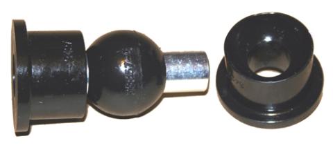 1982-2002 Camaro and Firebird Adjustable Turnbuckle Style Lower Control Arms 3 Piece Poly-Ball Bushings Red J&M Products