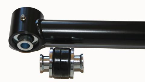 Mustang Lower Control Arm 05-10 Ford Mustang Gt/GT500,V6 Race Street Extreme Black Powdercoat J&M Products