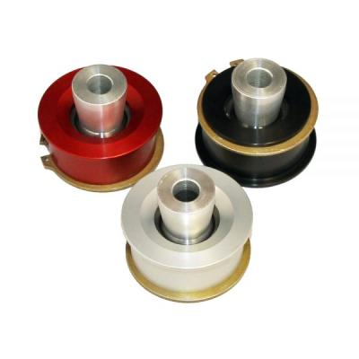 Mustang Front Control Arm Spherical Caster Bushing 15-18 Mustang Black J&M Products