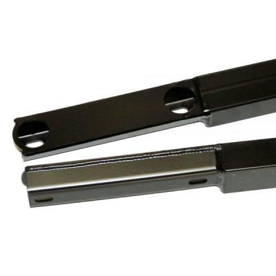 Mustang Convertiable Jacking Rails Full Length Utlra Low Profile Bare J&M Products