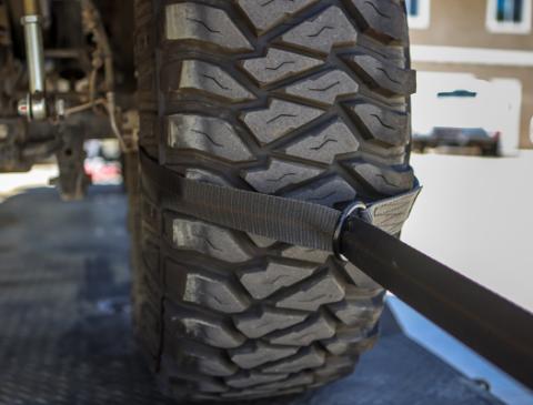 2 Inch Heavy Duty Through the Wheel Lasso Tie Down SpeedStrap