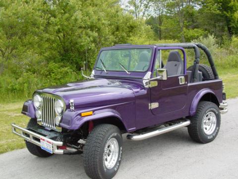 Jeep CJ Hood Vent 78-86 CJ Polished Silver Kentrol