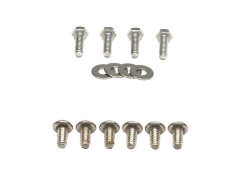 Jeep CJ7 Liftgate Hinge Pair 77-86 CJ7 Polished Silver Kentrol