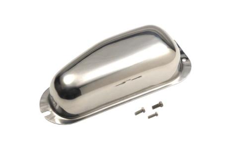 Jeep CJ Wiper Motor Cover 68-75 CJ Polished Silver Kentrol
