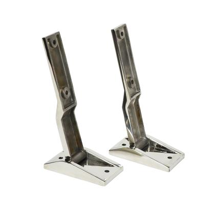 Jeep TJ Tailgate Hinge Pair 97-04 Wrangler TJ Polished Silver Kentrol