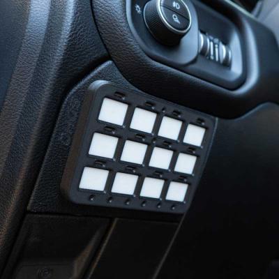 19-Present Ram 2500/3500 Light Frost Beige/Lasered 9100/RCR12 Switch Pro Keypad Mount SDHQ Offroad