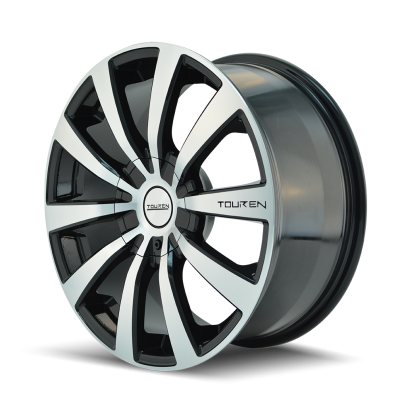 Touren Wheels TR3 3130 Gloss Black Machined 18X8 5-100/5-114.3 40MM 72.62MM