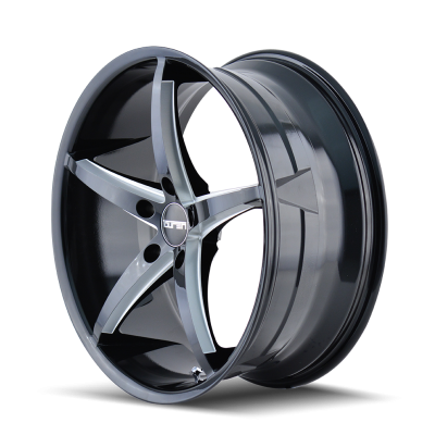 Touren Wheels TR70 3270 Gloss Black Milled 17X7.5 5-100 40MM 72.62MM