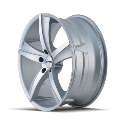 Touren Wheels TR72 3272 Gloss Silver Machined Face 17X7.5 5-112 40MM 72.62MM