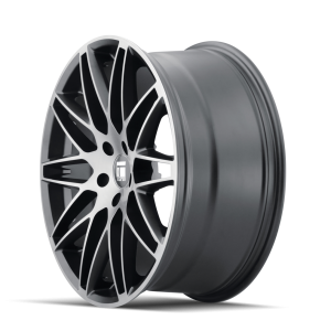 Touren Wheels TR75 3275 Matte Black Brushed With Dark Tint 20X9 5-112 35MM 66.56MM