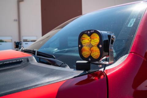 19-Present Ram 1500 TRX A Pillar Mounts SDHQ Offroad