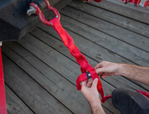 1 Inch SuperStrap Weavable Recovery Strap 20 Feet SpeedStrap