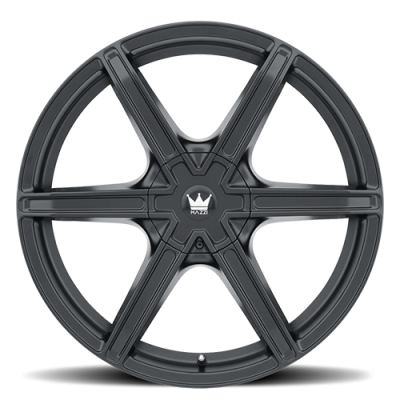 Cast Aluminum Wheels Stilts 371 MB 24x9.5 Matte Black 5 On 115/5 On 120 Bolt Pattern 18 Offset Mazzi Wheels
