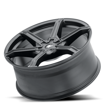 Cast Aluminum Wheels Stilts 371 MB 20x8.5 Matte Black 5 On 108/5 On 114.3 Bolt Pattern 35 Offset Mazzi Wheels