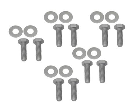 Jeep JK Body Door Hinge Set 4 Pieces 2 Door 07-18 Wrangler JK Bare Grey Kentrol