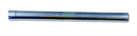 Exhaust Pipe 48 Inch Stainless 4 Inch OD Straight Bumped On One End Diamond Eye
