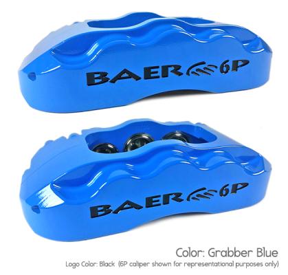 Brake System 11.625 Inch Front SS4+ Deep Stage Drag Race Clear BAER Brakes