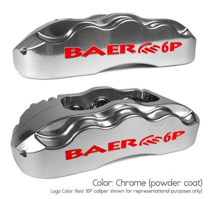 Brake System 11.625 Inch Front SS4+ Deep Stage Drag Race Clear BAER Brakes
